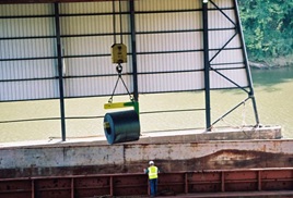 Steel coil cargo
