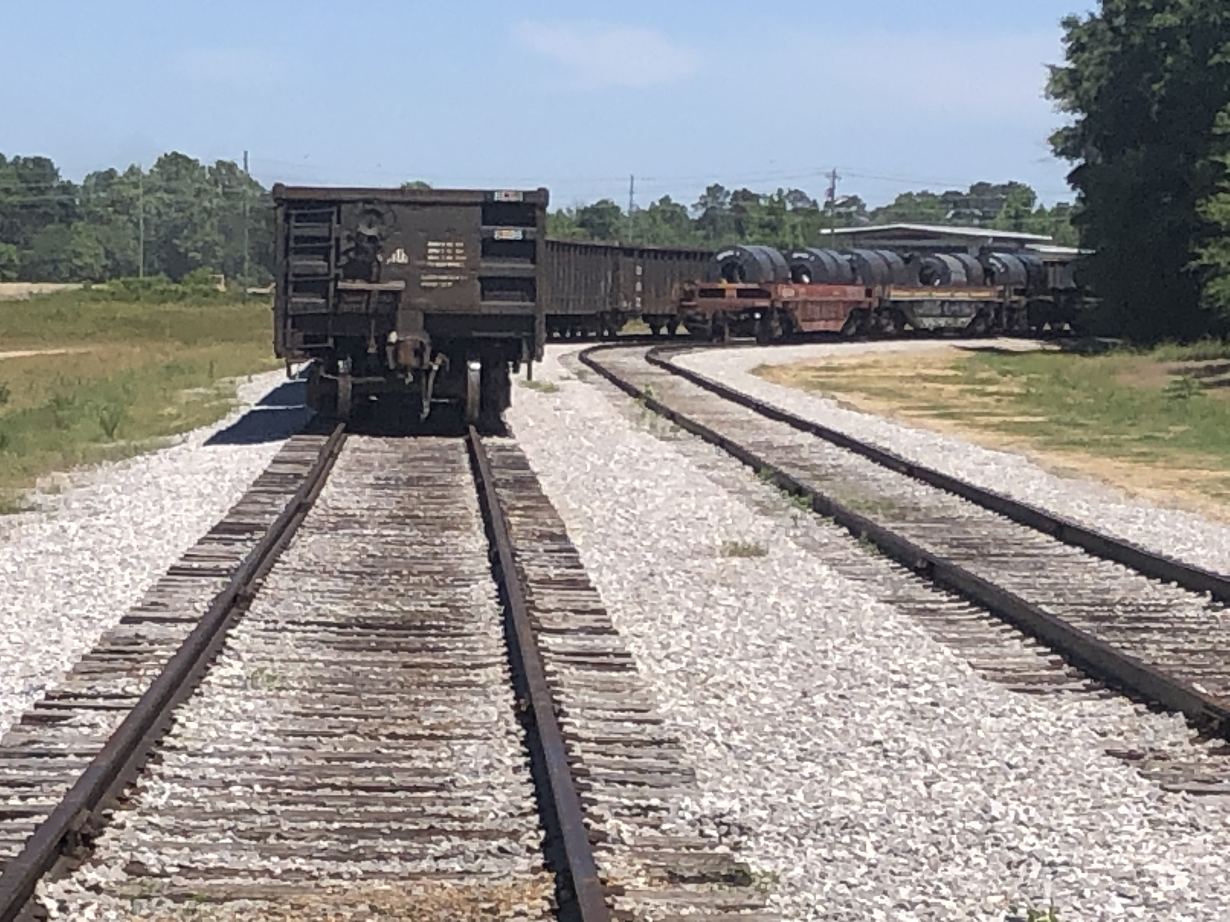 Current rail spurs at Lowndes County Port