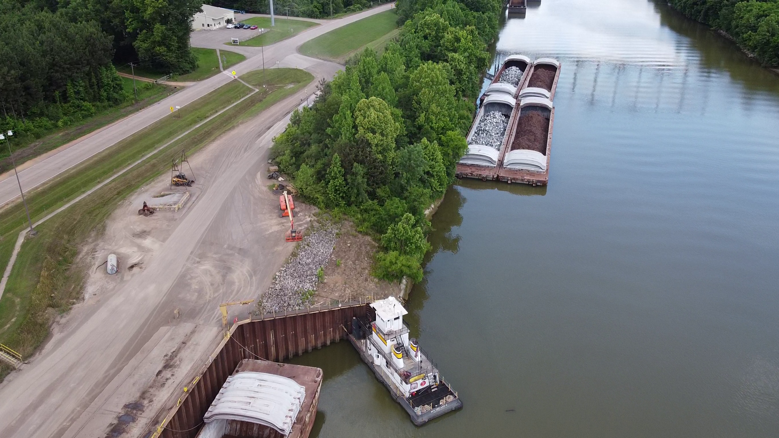 Roadway access at Lowndes County Port
